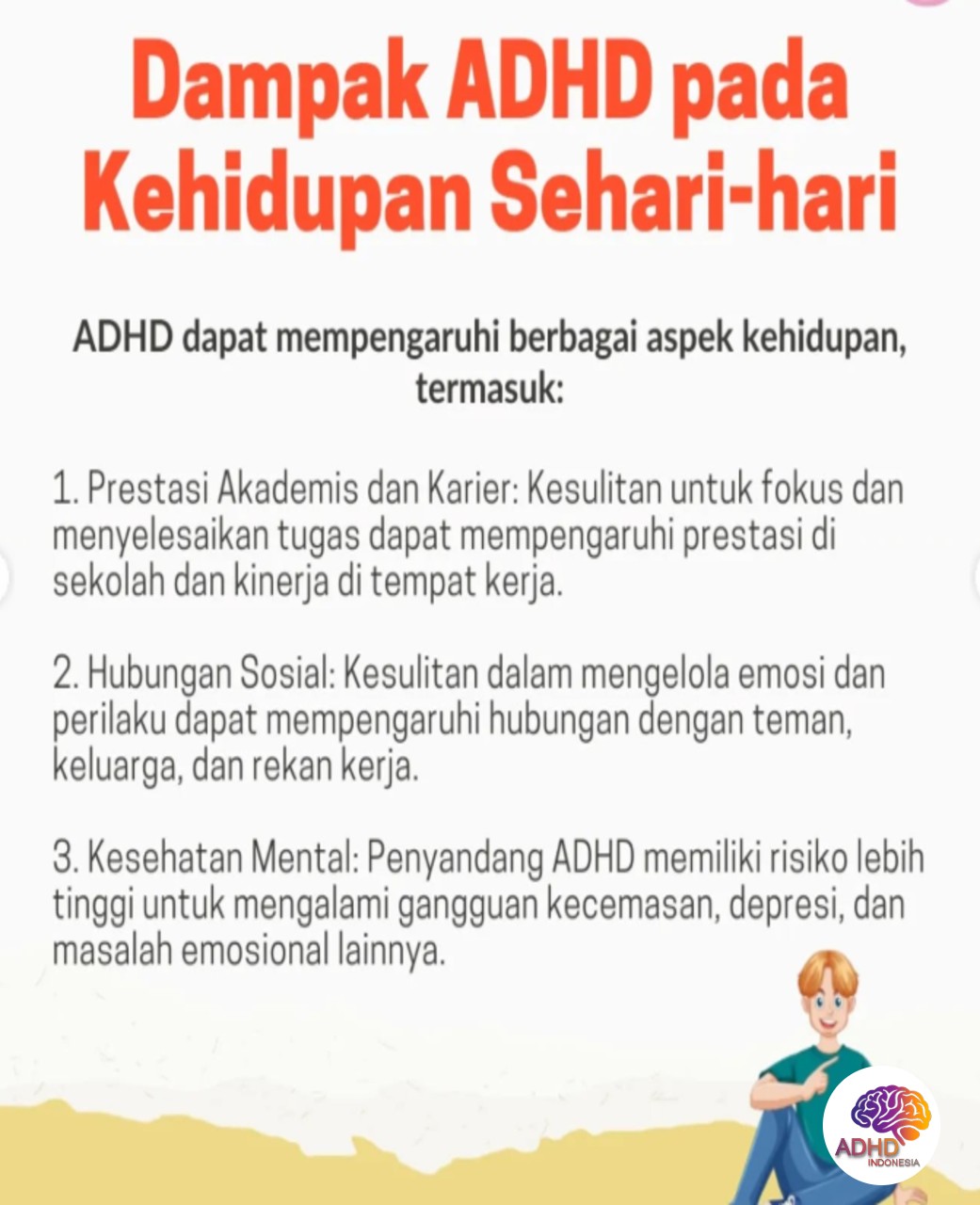 ADHD dan Hubungan Sosial Anak di Lingkungan Sekolah di Provinsi Kepulauan Riau