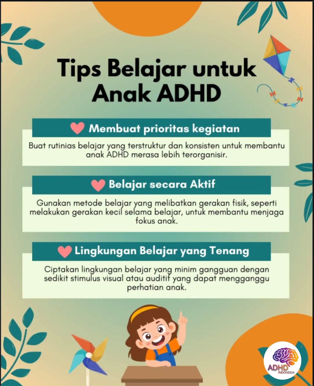 Strategi Belajar yang Cocok untuk Anak ADHD di Provinsi Kepulauan Riau